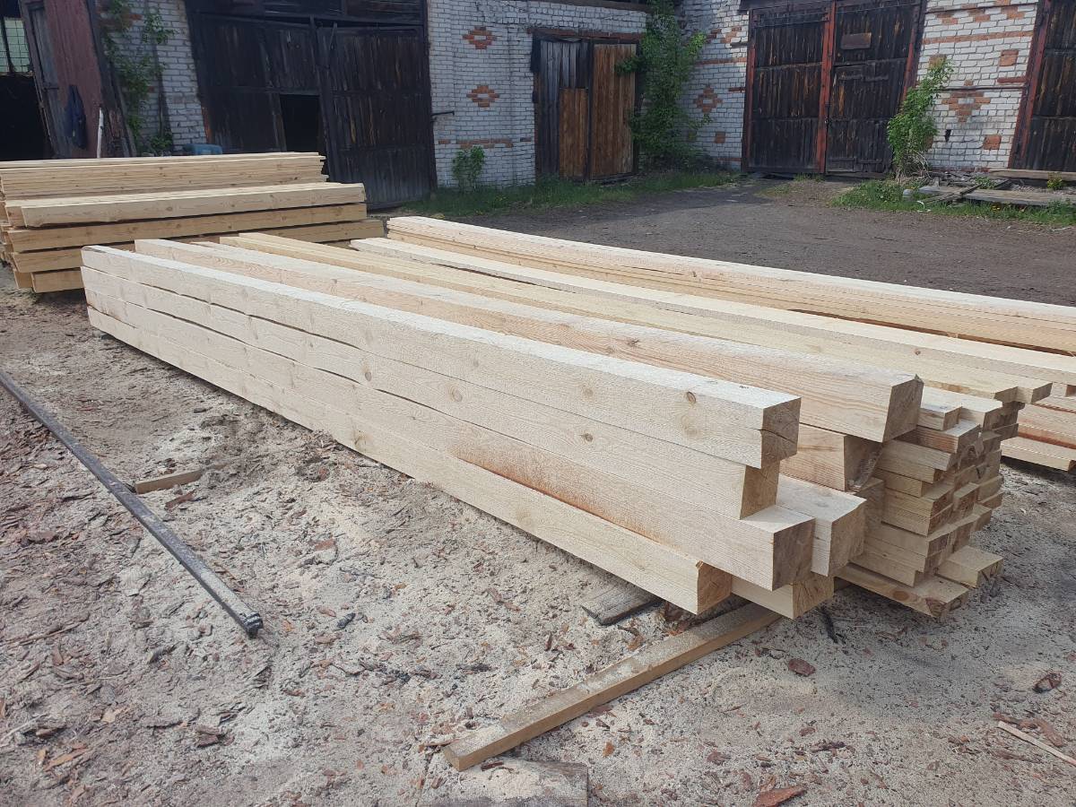 Брус 150*150*6000 (1-2 сорт)