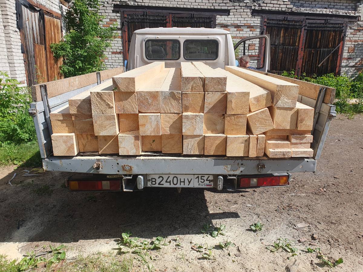 Брус 150*150*3000 (1-2 сорт)